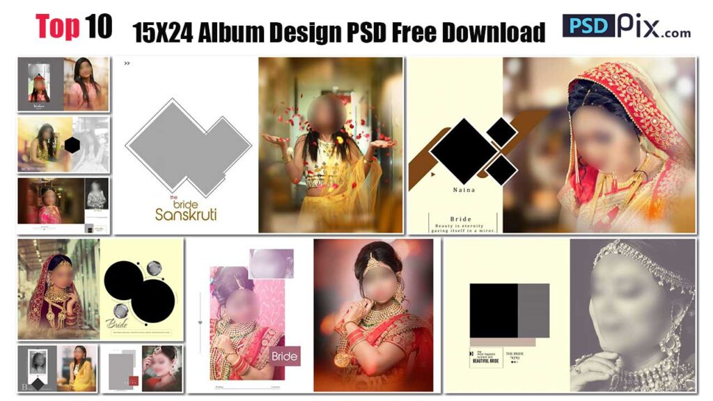 adobe photoshop album design free download