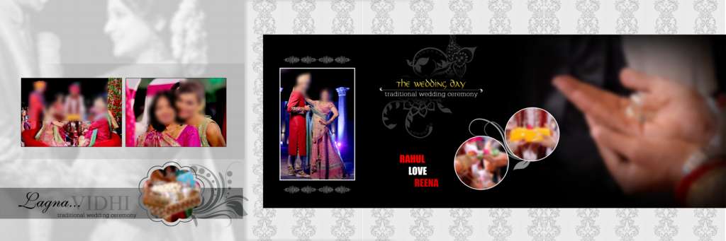 12X36 Wedding Album DM PSD Free Download