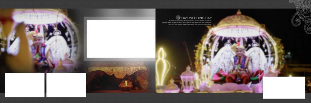 wedding album design psd