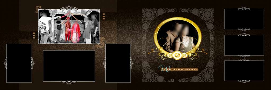 Free Download PSD Templates For Wedding Album