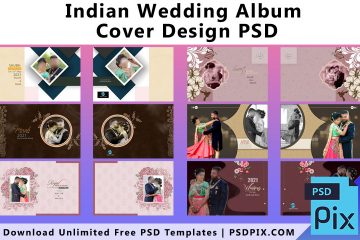 hindu wedding album design psd files free download