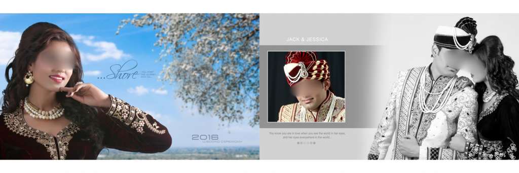 New 2020 12x36 Wedding Album DM PSD Template Vol - 1