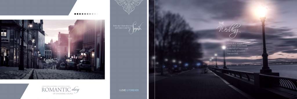 New 2020 12x36 Wedding Album DM PSD Template Vol - 2