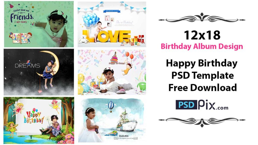 Happy Birthday Card Psd Files Free Download Printable Templates Free