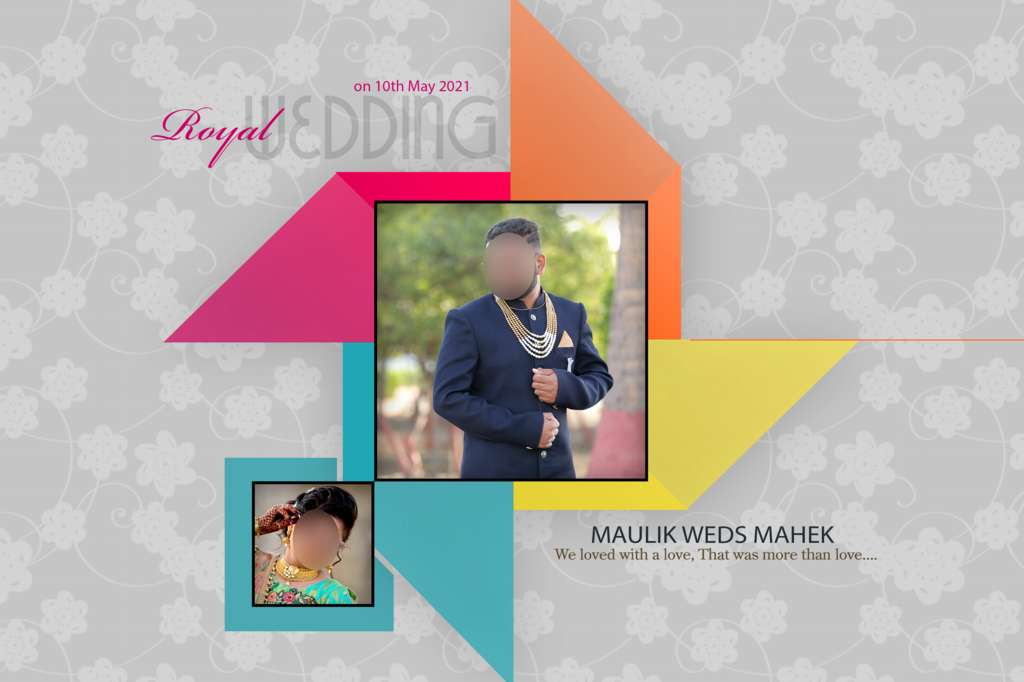 Wedding Album Cover Design