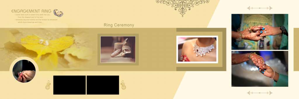 Ring Ceremony Album Design