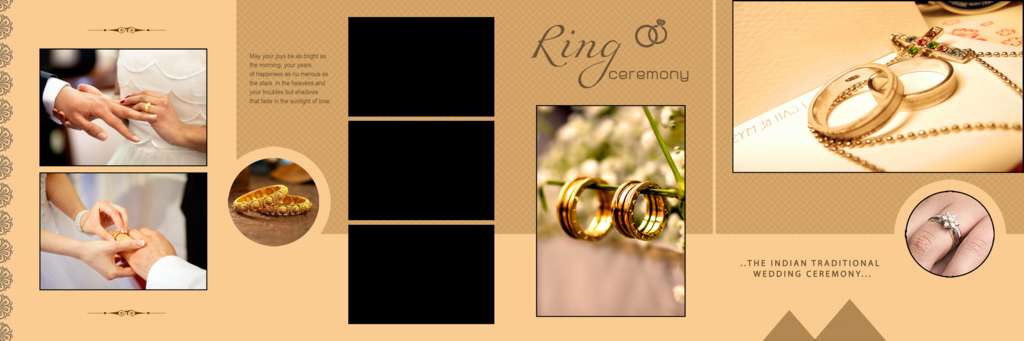 Ring Ceremony Album Design