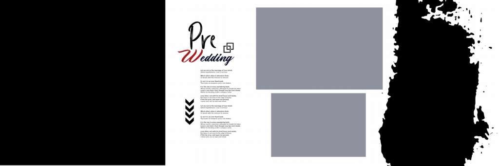 Pre Wedding Album Design
