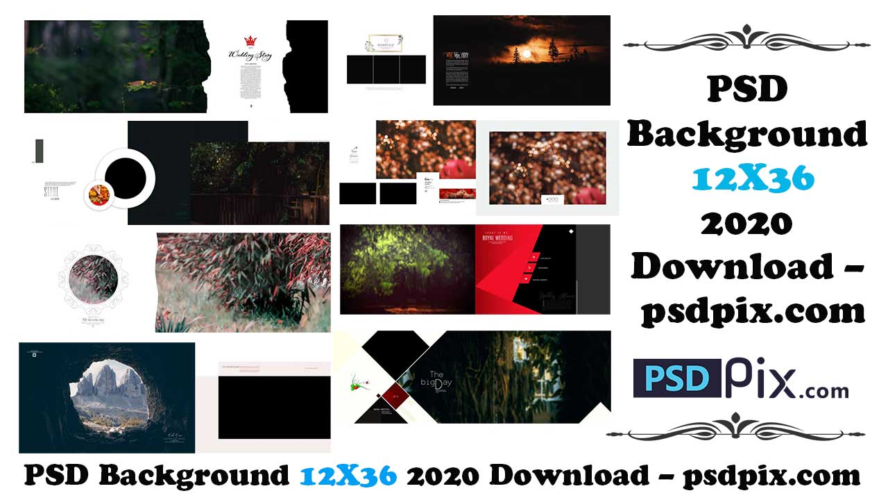 PSD Background 12X36 2020 Download –  
