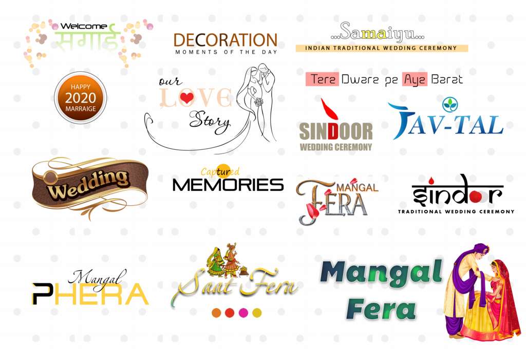 Hindu Wedding Clipart in PNG