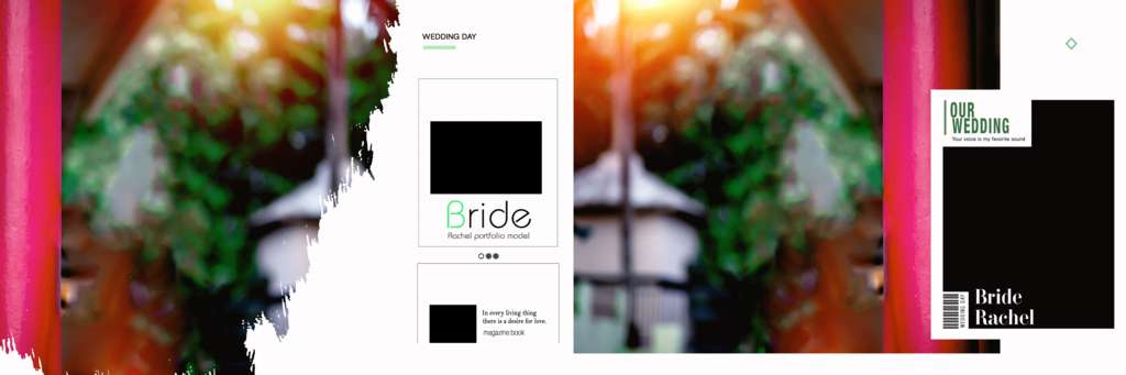 PSD Wedding Album Design