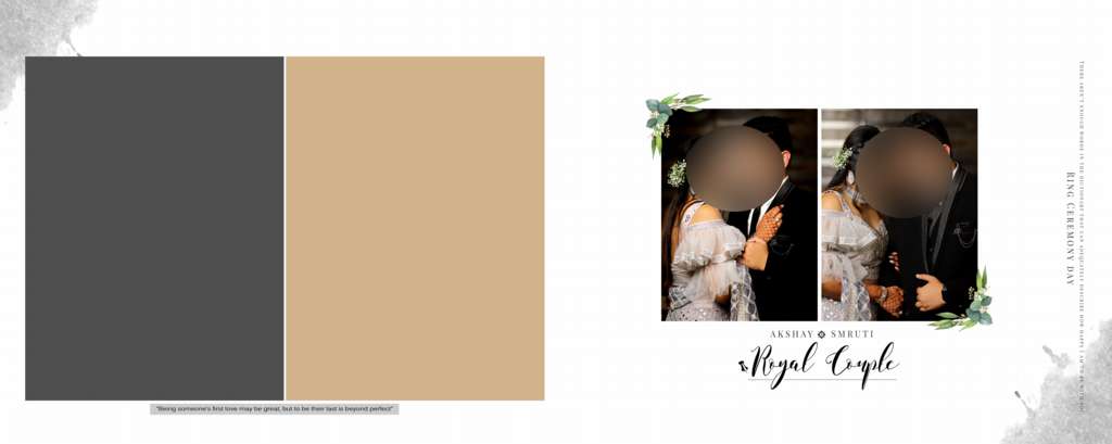 12X30 Wedding Album Design