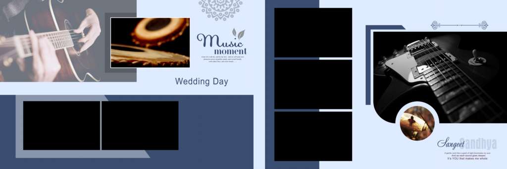 Creative Wedding Album Design PSD Files Free Download 