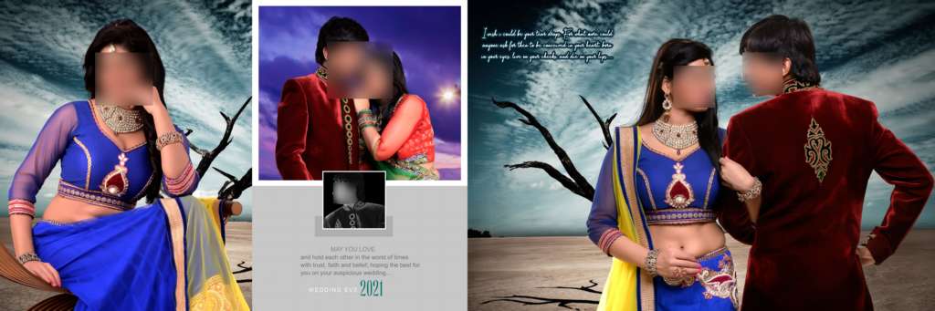 Indian Wedding Album Design 12X36 Free Download