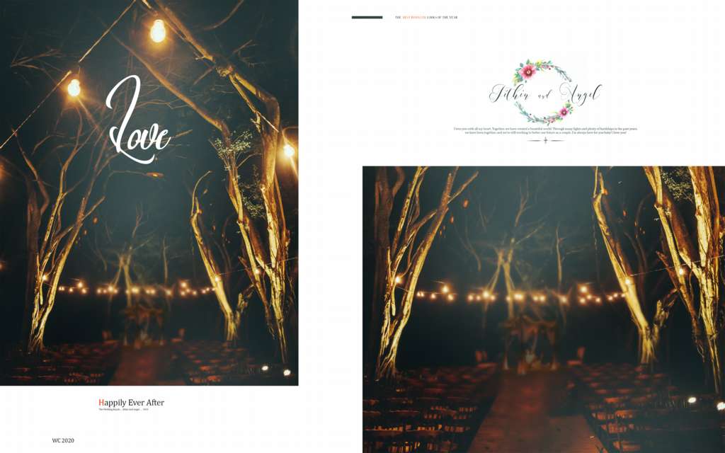 15 X 24 Wedding Album Design PSD 