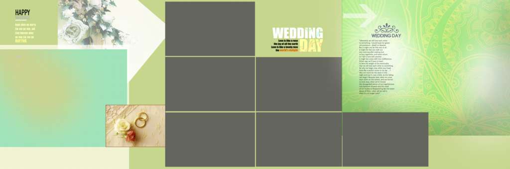 Background Wedding Album Design Free Download